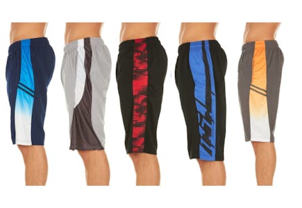 Men's Athletic Shorts 5-Pack