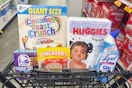 meijer groceries in shopping cart