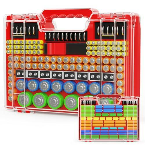 Battery Storage Organizer Case