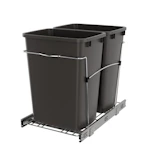 Double Pullout Trash Can