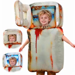 Kids' Inflatable Refrigerator Costume