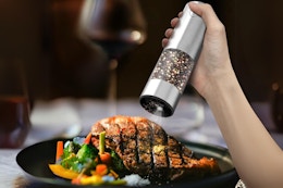 Electric Salt and Pepper Grinder Set, Only $29 at Walmart (Reg. $46) card image