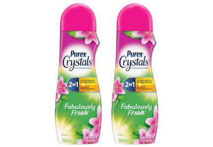 2 Purex Crystal Scent Boosters
