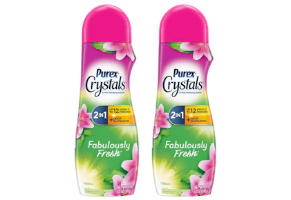 2 Purex Crystal Scent Boosters