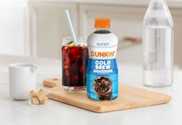 walmart dunkin cold brew coffee