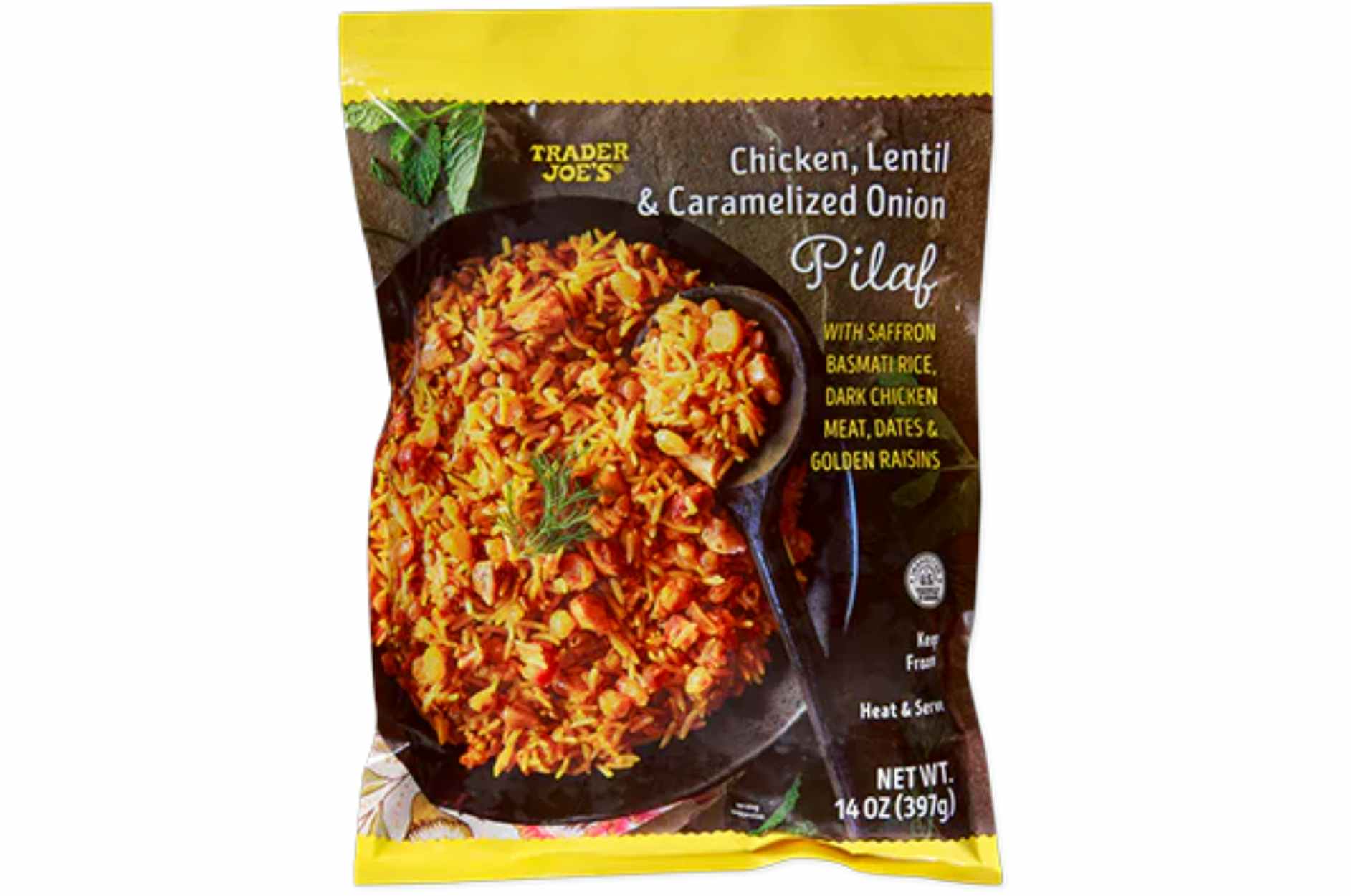 recalls trader joes chicken lentil carmelized onion pilaf