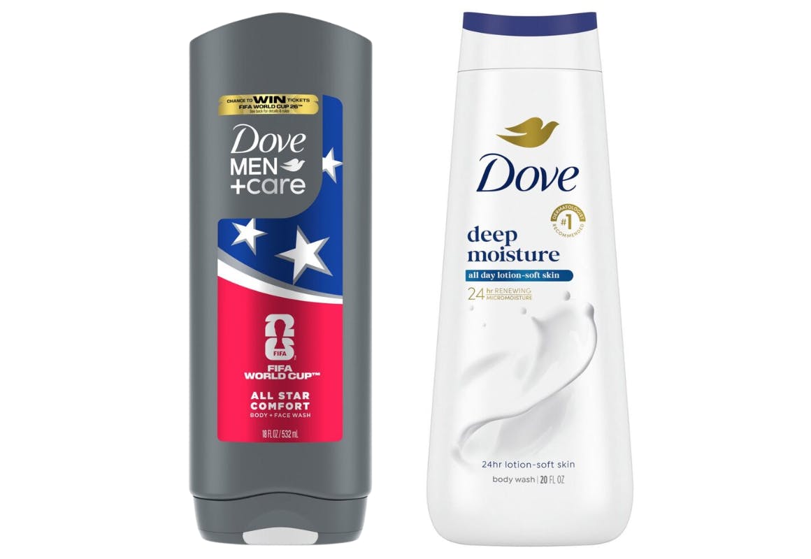 2 Dove Body Washes