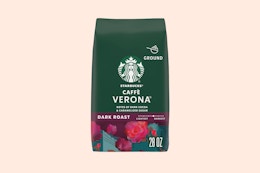 a bag of starbucks coffee