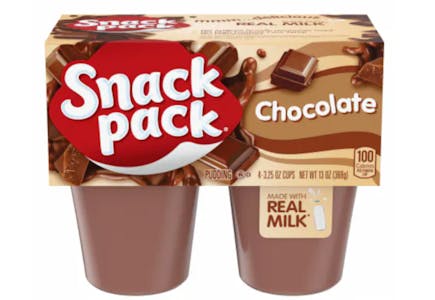 5 Hunt's Pudding Snack Packs