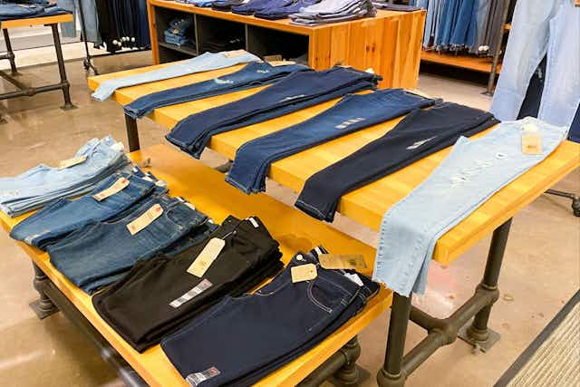 Levi's Warehouse Event: Get Jeans Starting at $11 for Women and $15 for Men card image