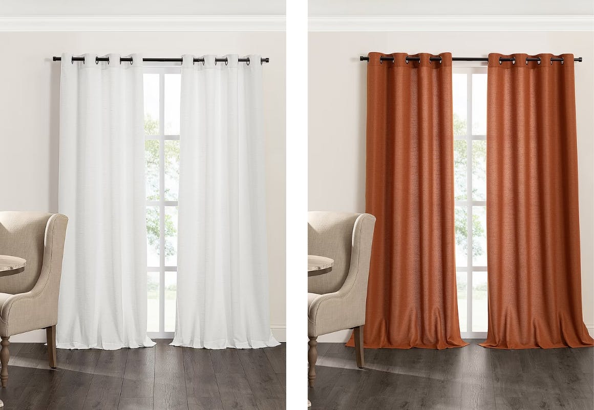 Fieldcrest Light-Filtering Curtain Panel