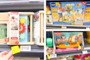 3 toys side by side on clearance at walmart