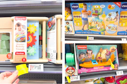 3 toys side by side on clearance at walmart