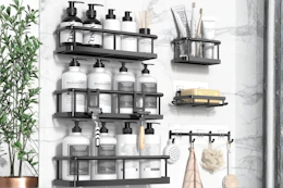 Shower Caddy Organizer Set