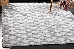 Lifestyle image of a Safavieh area rug