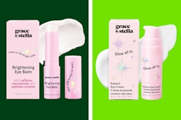 grace & stella skincare on a grid