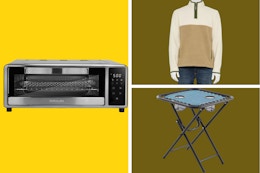 Up to 84% Off Kohl's Clearance: $39 Pizza Oven, $6 Zip-Up, and More card image