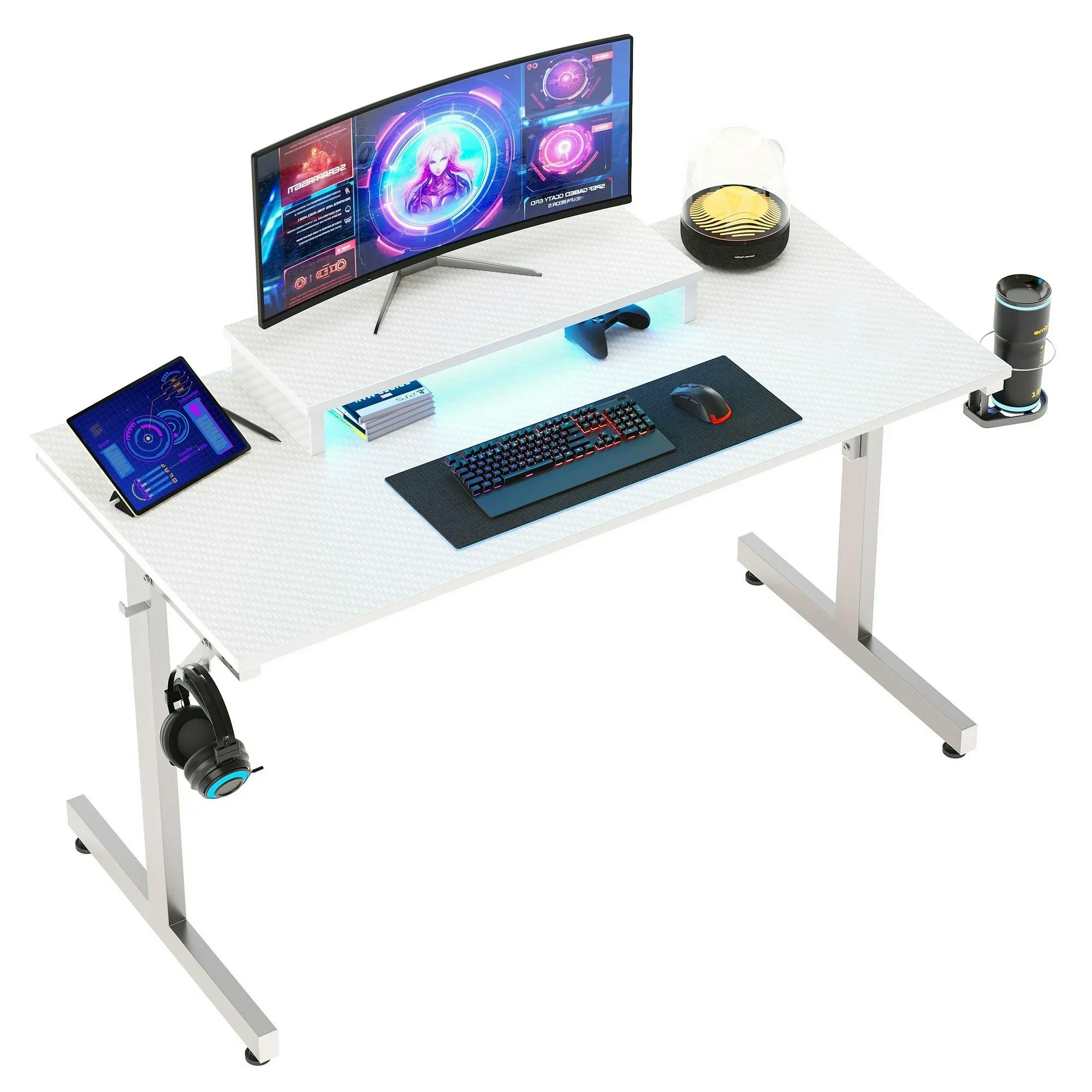 LED Standing Gaming Desk