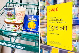 ice cream 50% off for prime members at whole foods