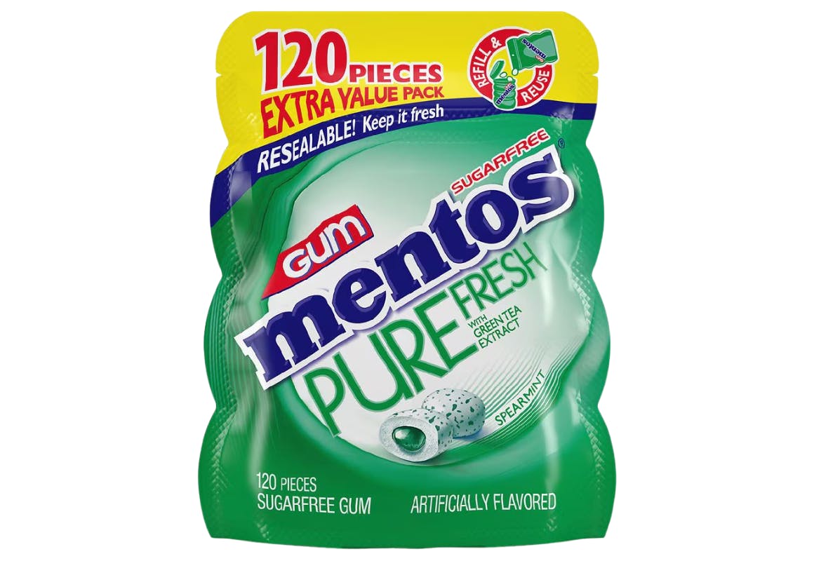 2 Mentos Pure Gum Packs
