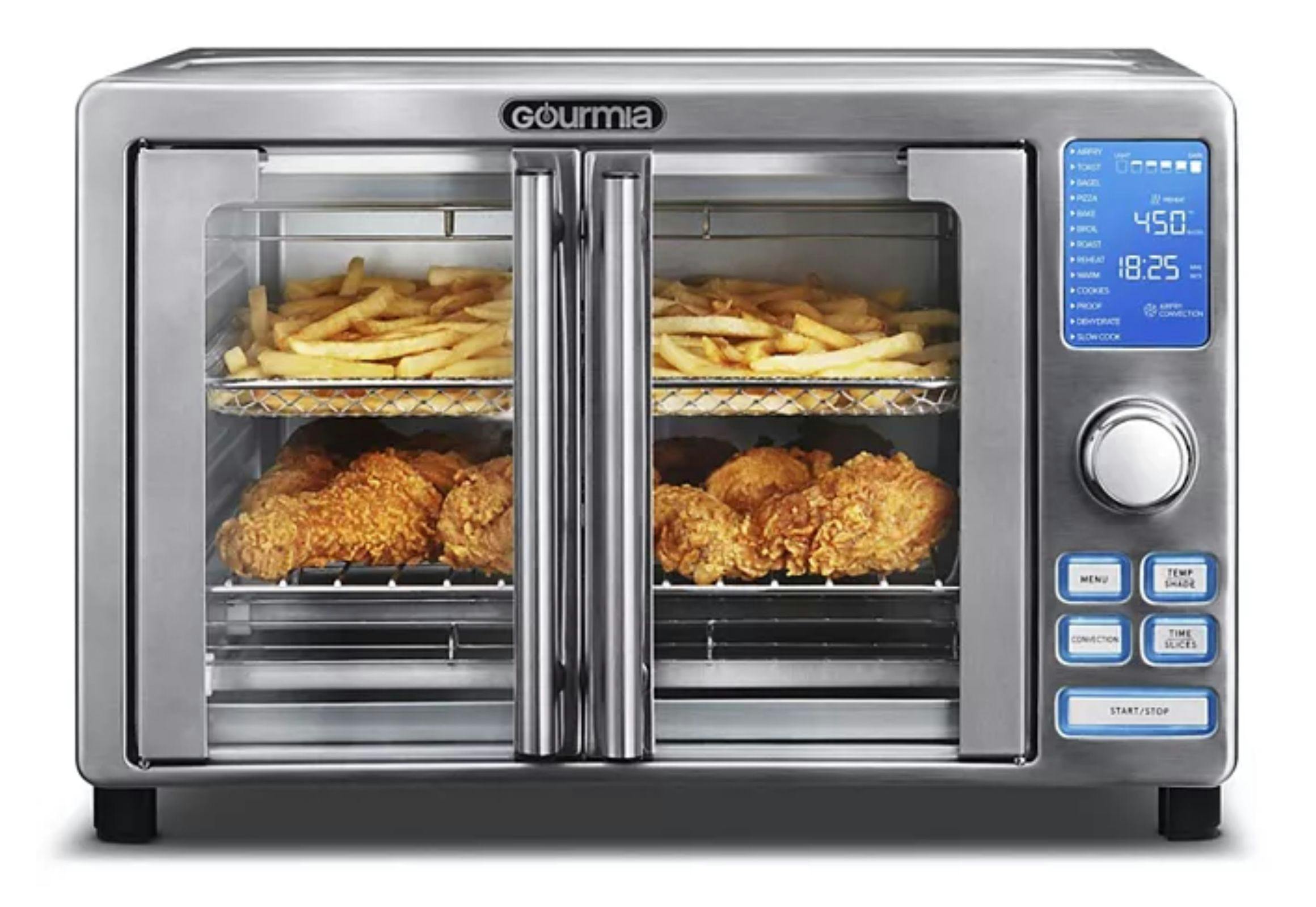 Gourmia French Door Air Fryer Oven