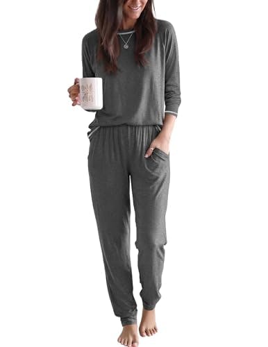 Ekouaer Women's Pajama Set