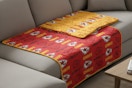 2 NFL blankets from QVC