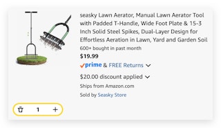 seasky Lawn Aerator