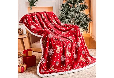 Christmas Throw Blanket