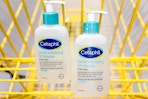 cetaphil exfoliating cleansers in yellow shopping cart