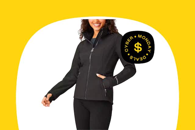 Free Country Women's Softshell Jacket, $29.99 at JCPenney (75% Off) card image
