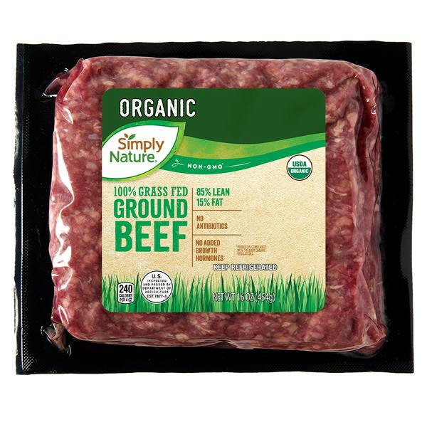 Simply Nature Organic Ground Beef