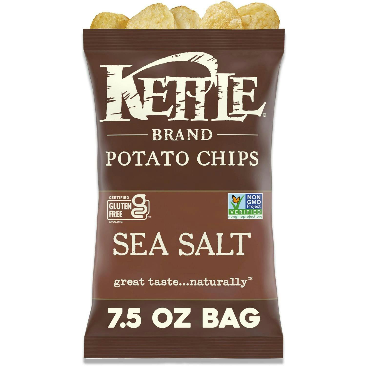 3 Kettle Brand Potato Chips Bags