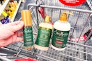 sheamoisture bond repair hair care in a cvs shopping cart