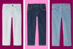 3 garanimals toddler jeans side by side