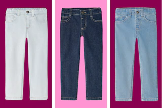 3 garanimals toddler jeans side by side