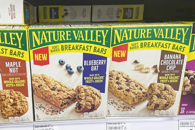 Free Nature Valley Breakfast Bars at Meijer card image