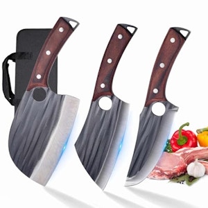 Butcher Chef Knife Set with Bag