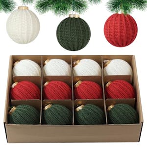 Crochet Ornaments 12-Pack