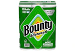 2 Bounty Advanced Paper Towel Packs