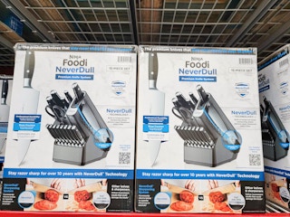 ninja knife system with sharpener