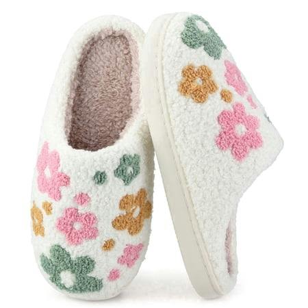 Women's Flower Print Slippers