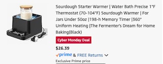 sourdough starter Amazon receipt
