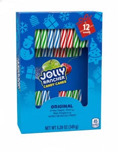 2 Jolly Rancher Candy Canes Packs