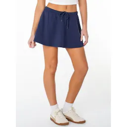 Women's Pull On Fleece Mini Skort