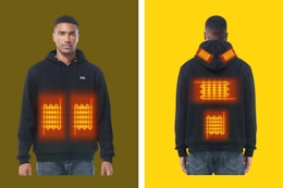 Heated Pullover Adult Hoodie, Now Just $51 for Amazon Prime Members card image