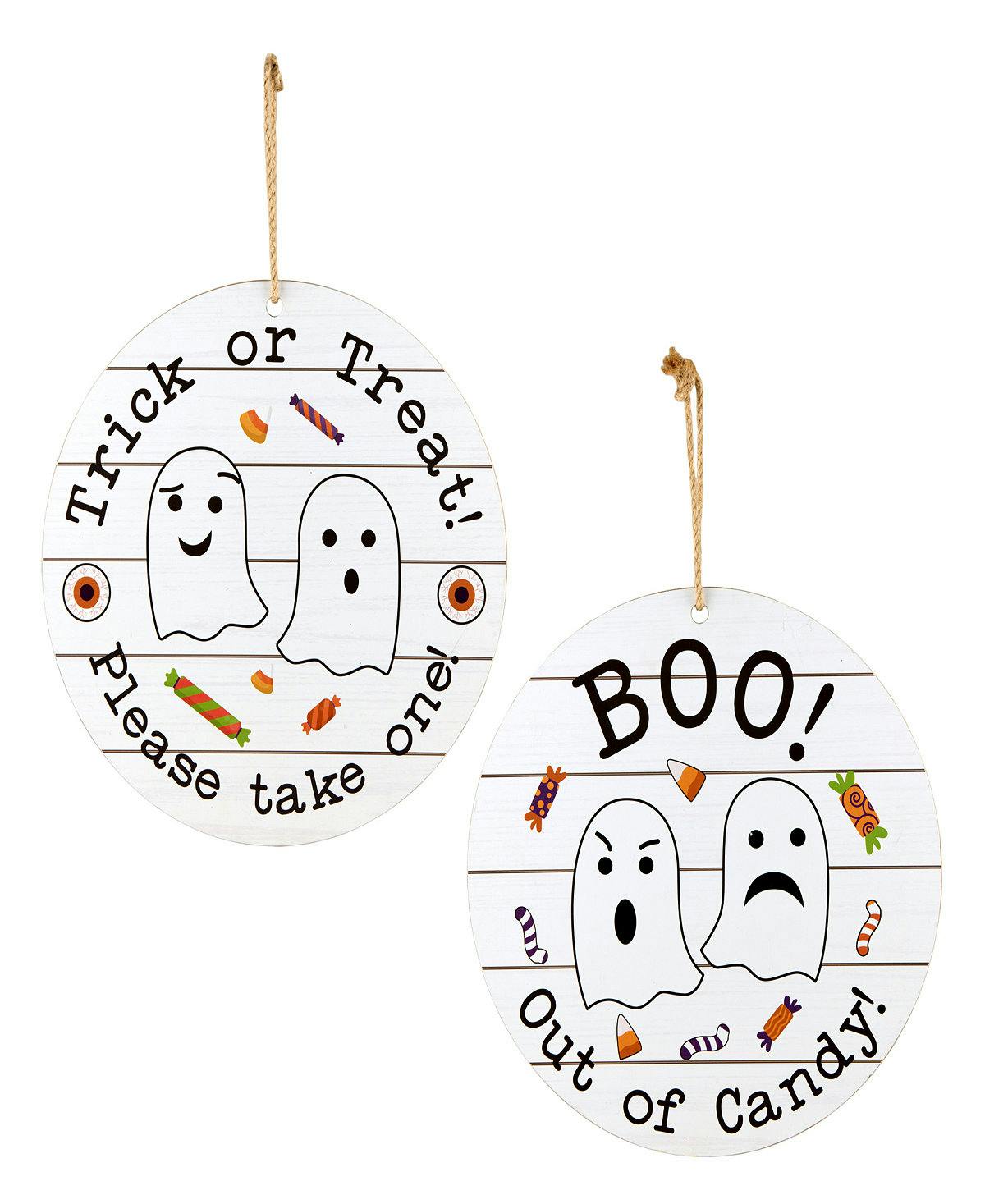 National Tree Company Halloween Sign
