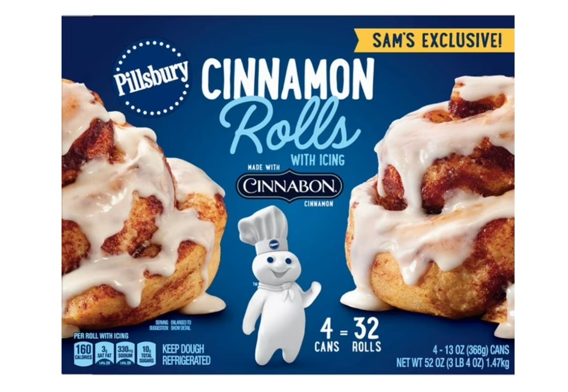 Pillsbury Cinnamon Rolls 4-Pack