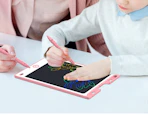 Kids pink writing tablet