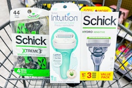 Schick Razor Packs, Just $1.66 Each at Walgreens card image